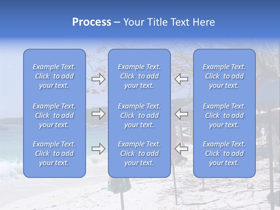 Wave Sea Exotic PowerPoint Template