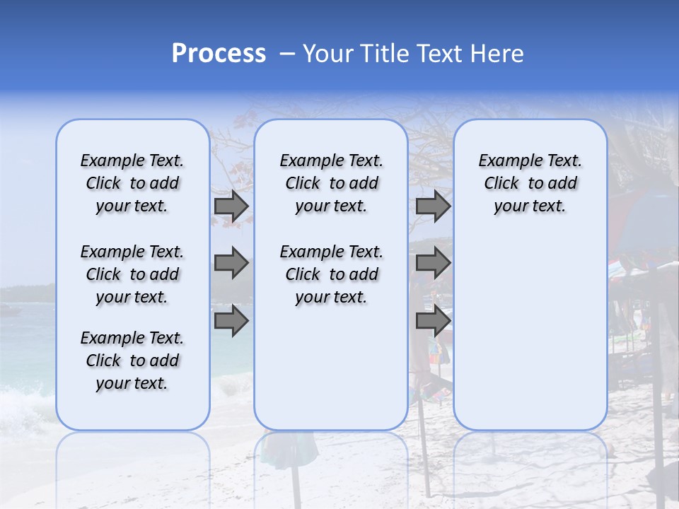 Wave Sea Exotic PowerPoint Template
