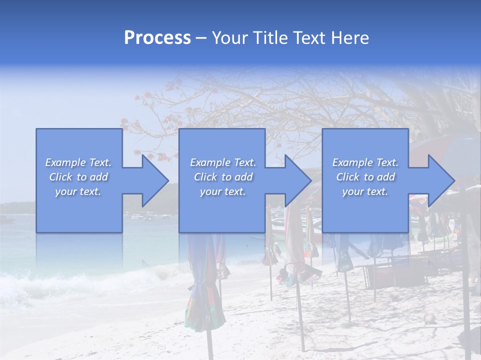 Wave Sea Exotic PowerPoint Template