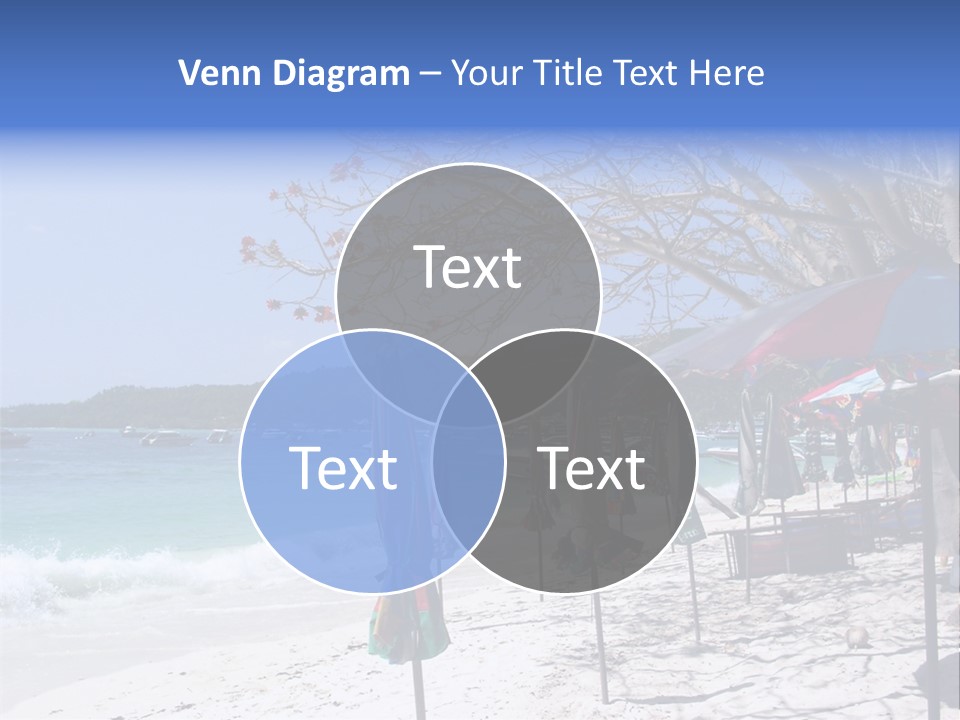 Wave Sea Exotic PowerPoint Template