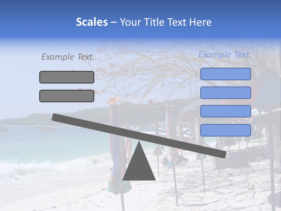 Wave Sea Exotic PowerPoint Template