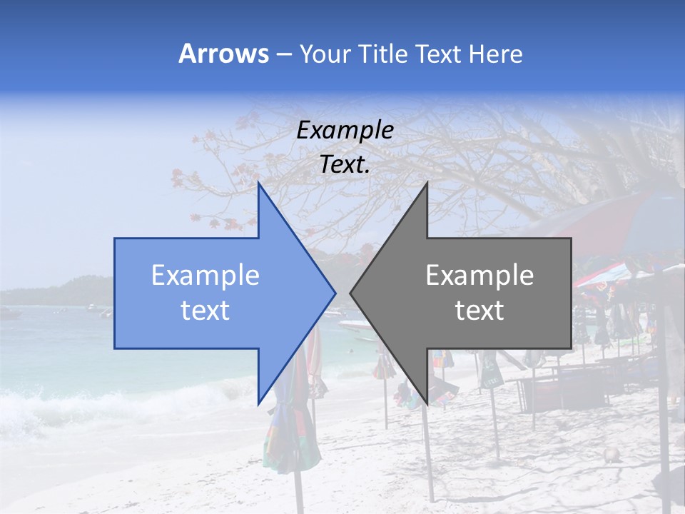 Wave Sea Exotic PowerPoint Template