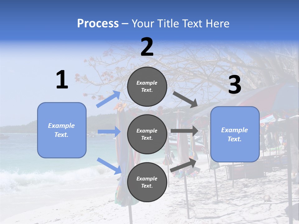 Wave Sea Exotic PowerPoint Template