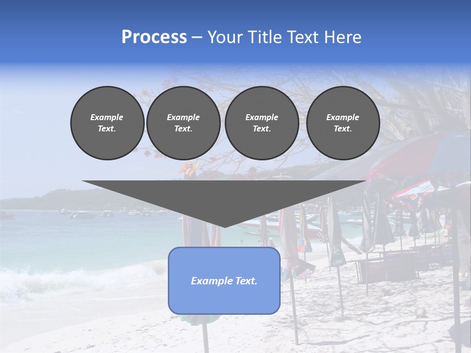 Wave Sea Exotic PowerPoint Template