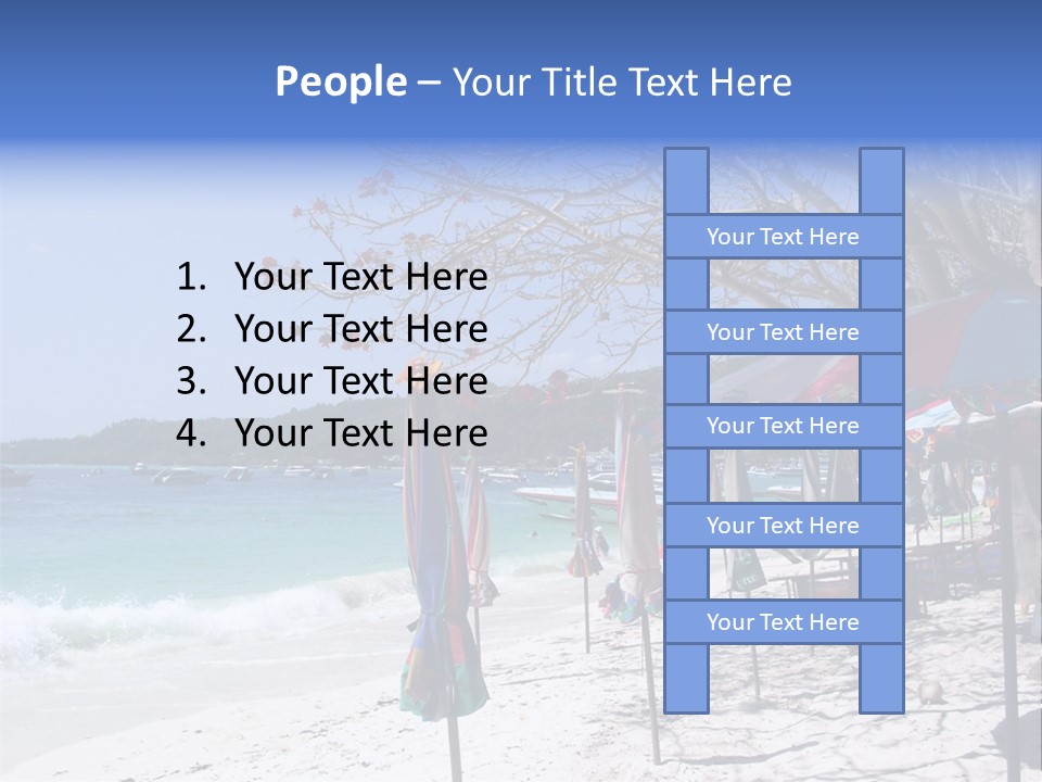 Wave Sea Exotic PowerPoint Template