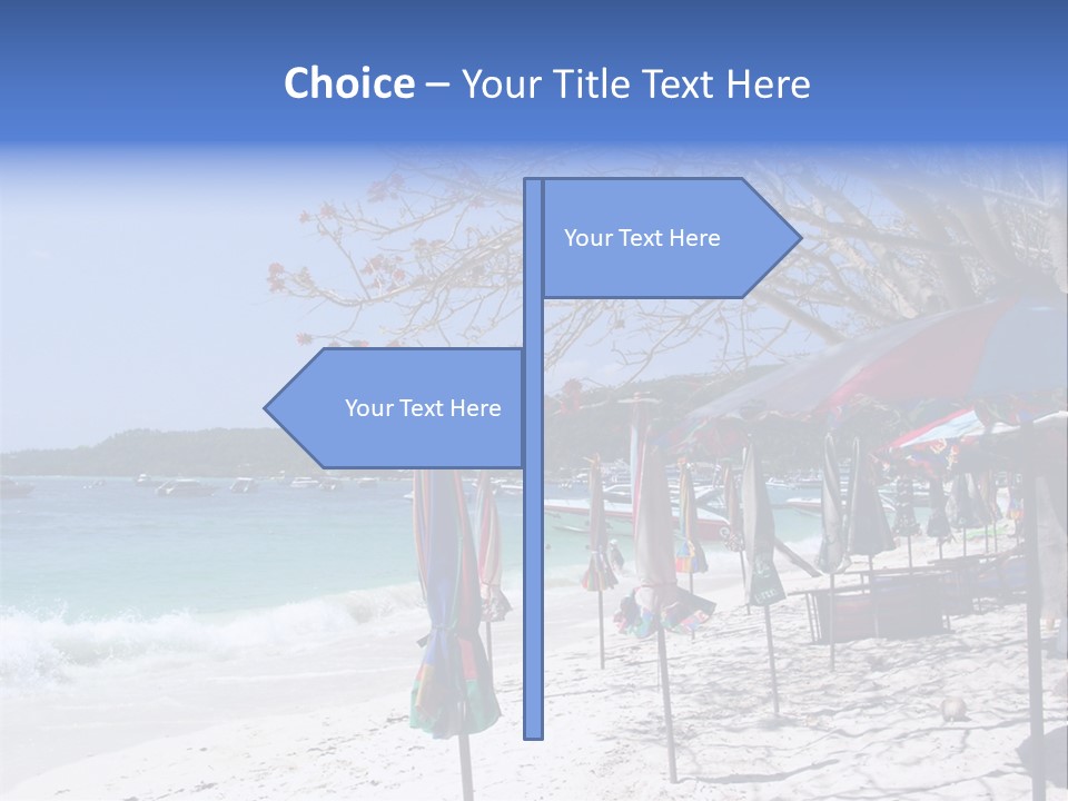 Wave Sea Exotic PowerPoint Template