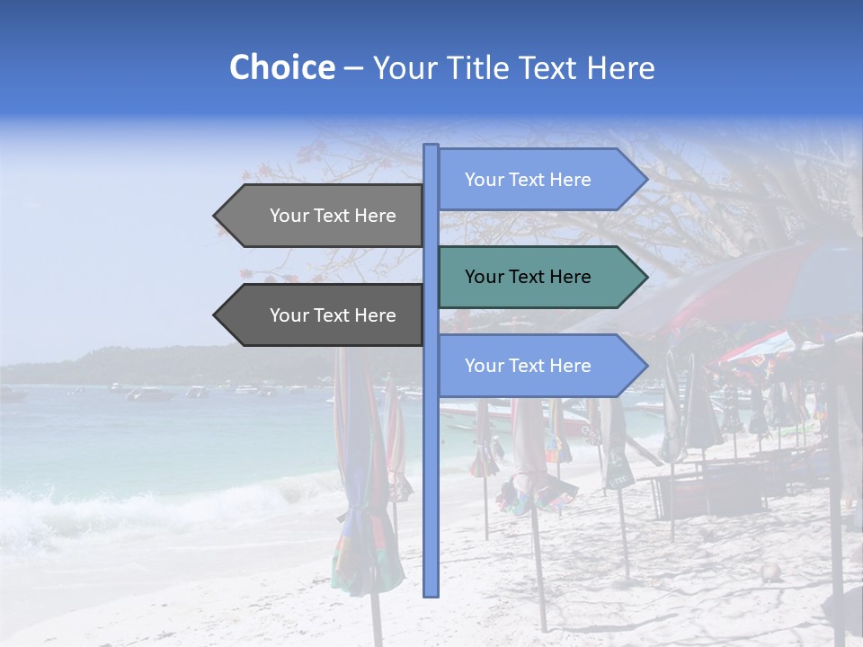 Wave Sea Exotic PowerPoint Template