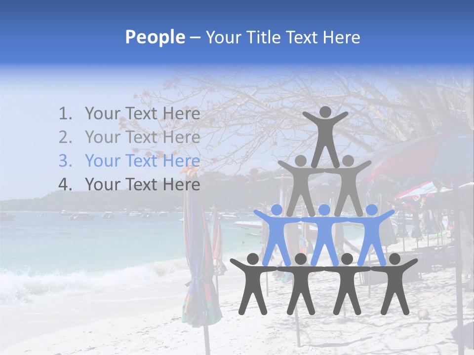 Wave Sea Exotic PowerPoint Template