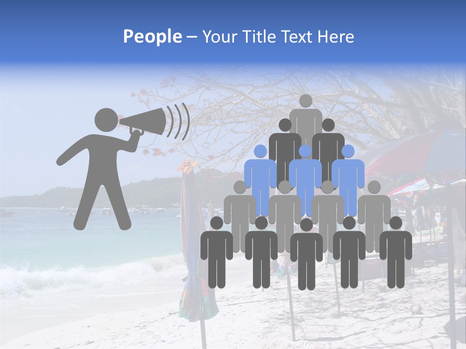 Wave Sea Exotic PowerPoint Template