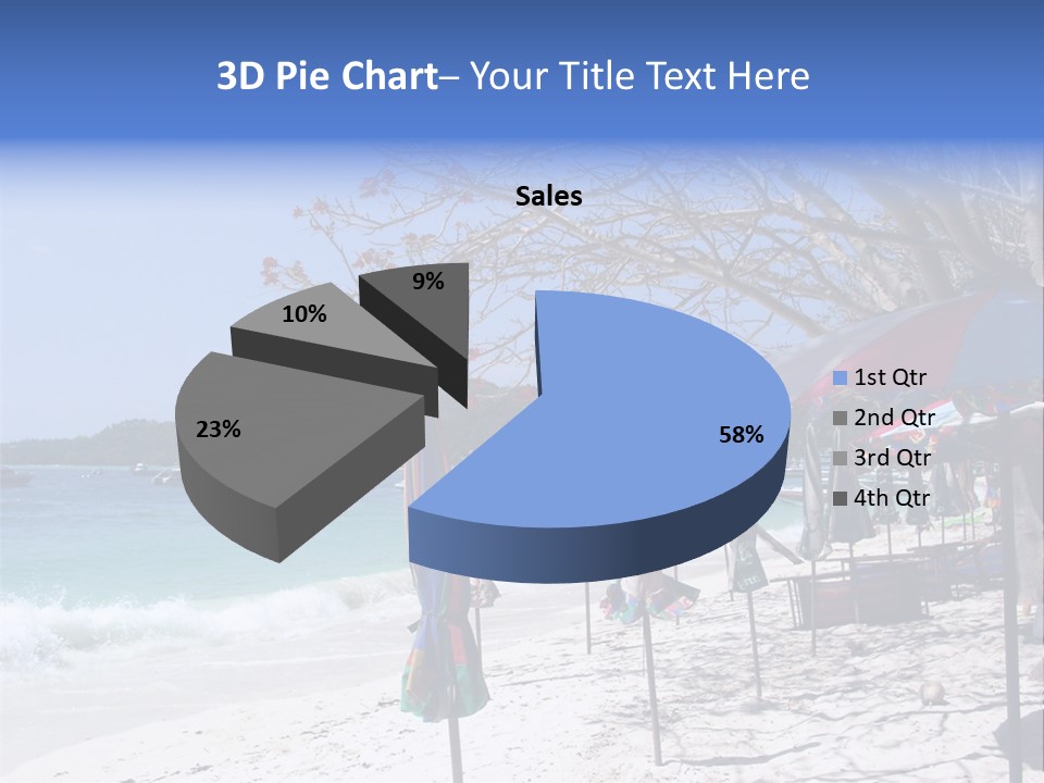 Wave Sea Exotic PowerPoint Template