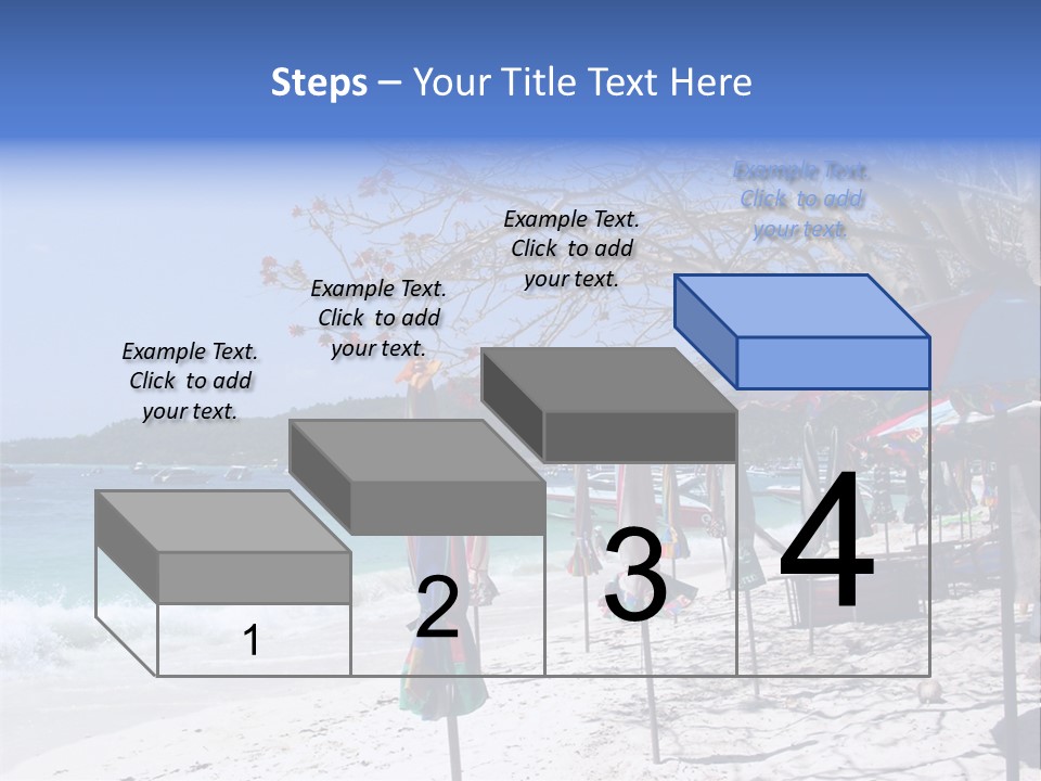 Wave Sea Exotic PowerPoint Template