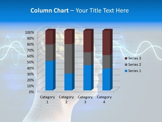 A Human Head With A Sound Wave Coming Out Of It PowerPoint Template