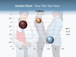 A Group Of Doctors Standing Next To Each Other PowerPoint Template