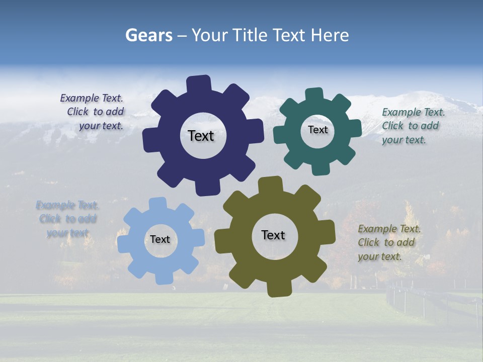 Summer Outdoor Agriculture PowerPoint Template