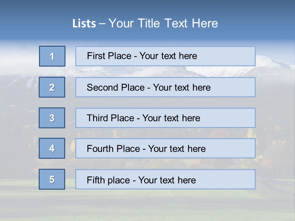 Summer Outdoor Agriculture PowerPoint Template