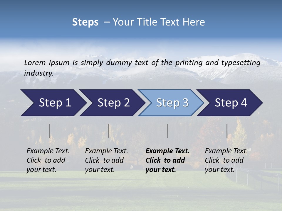 Summer Outdoor Agriculture PowerPoint Template