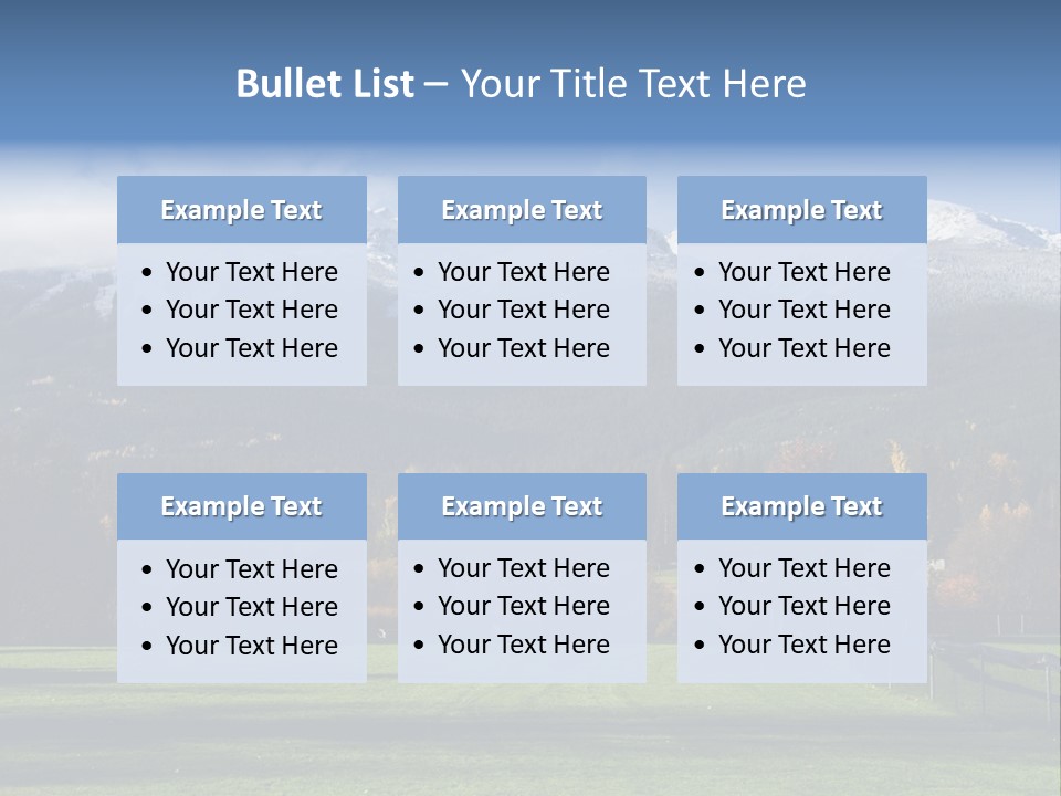 Summer Outdoor Agriculture PowerPoint Template