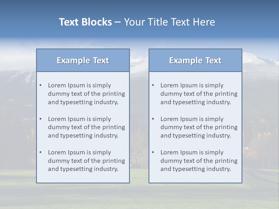 Summer Outdoor Agriculture PowerPoint Template