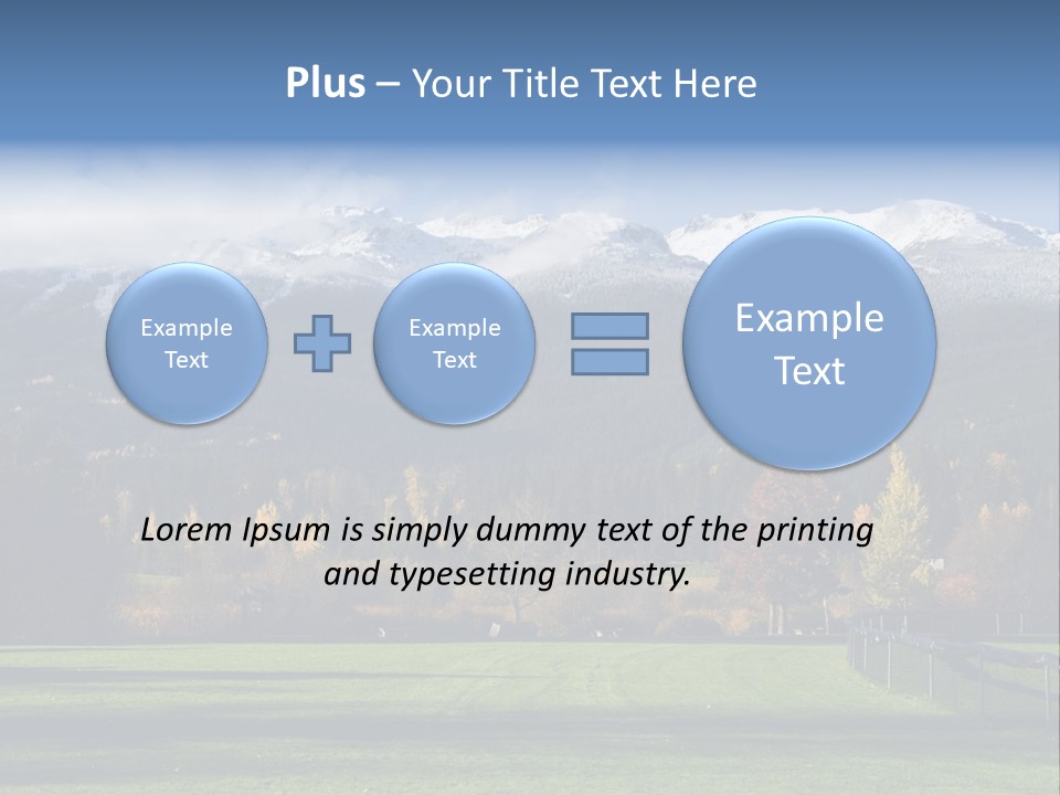 Summer Outdoor Agriculture PowerPoint Template