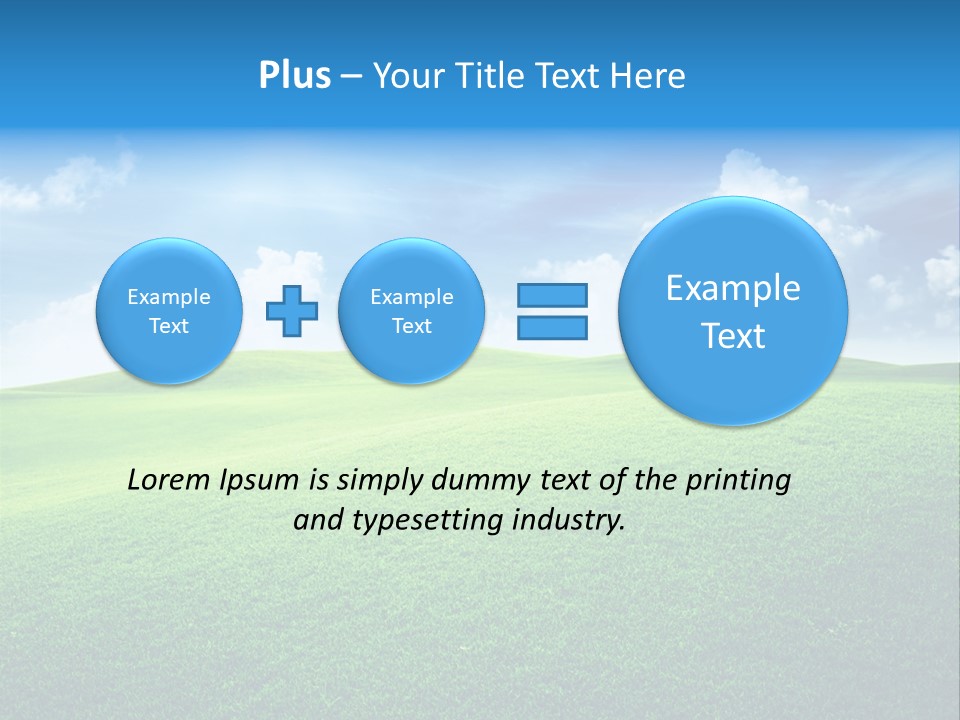 Summer Outdoor Agriculture PowerPoint Template