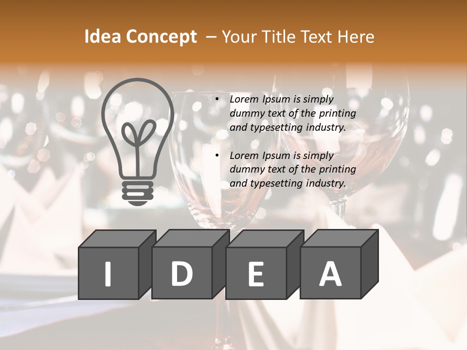 Bottle Drink Bright PowerPoint Template