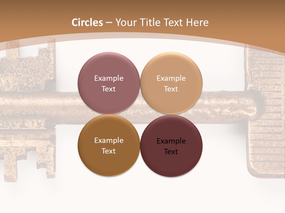 Monochrome Blank Striped PowerPoint Template