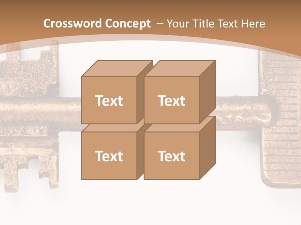 Monochrome Blank Striped PowerPoint Template