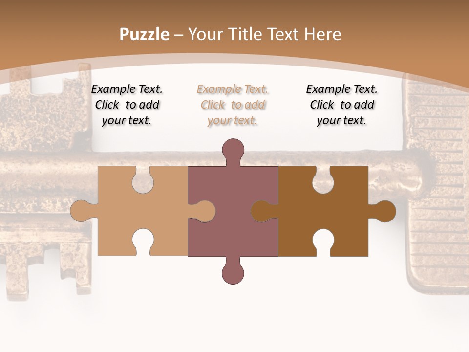 Monochrome Blank Striped PowerPoint Template