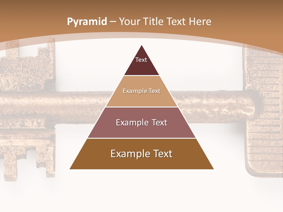 Monochrome Blank Striped PowerPoint Template
