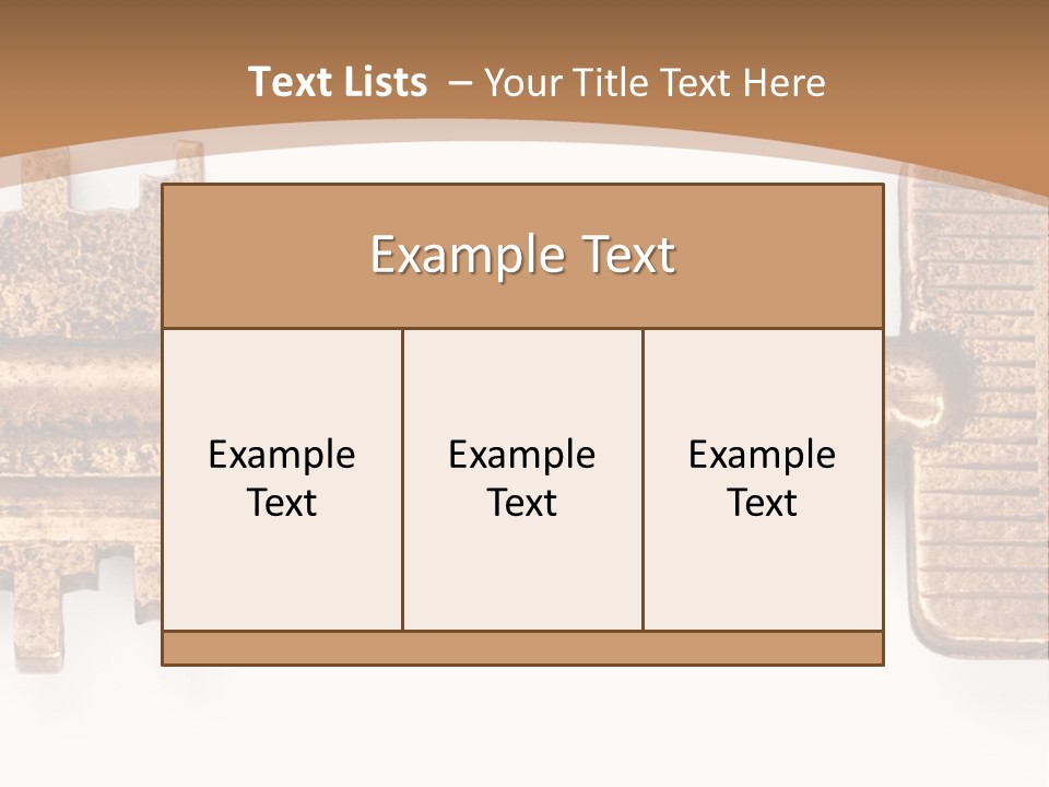Monochrome Blank Striped PowerPoint Template