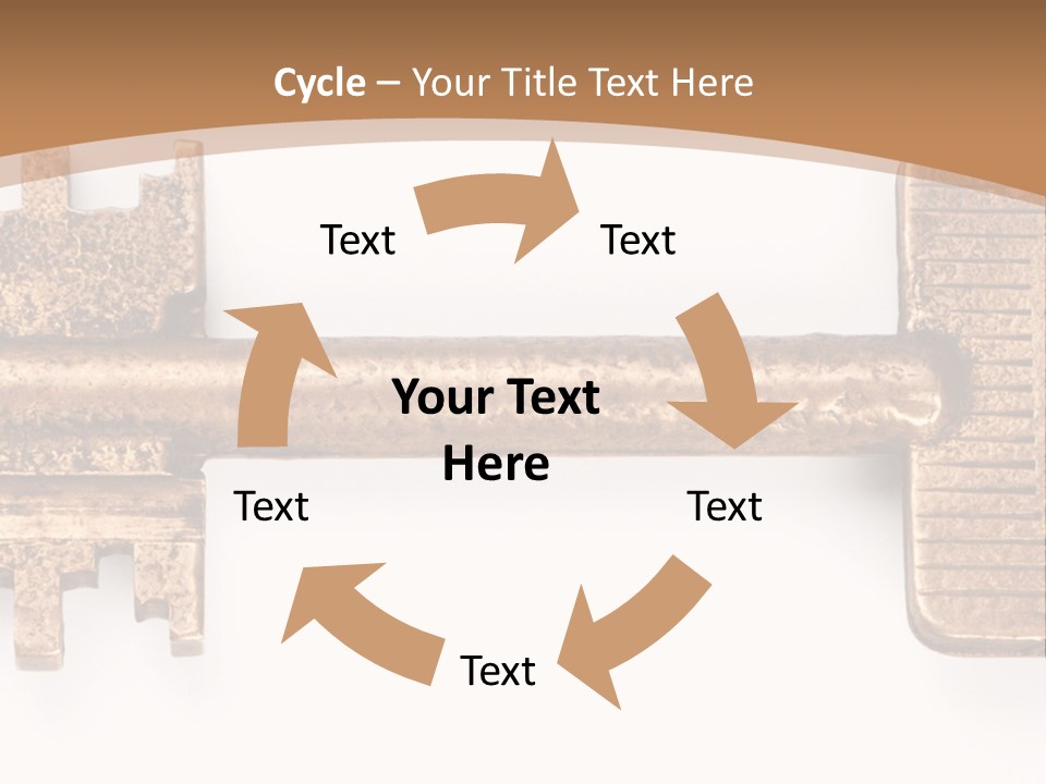 Monochrome Blank Striped PowerPoint Template