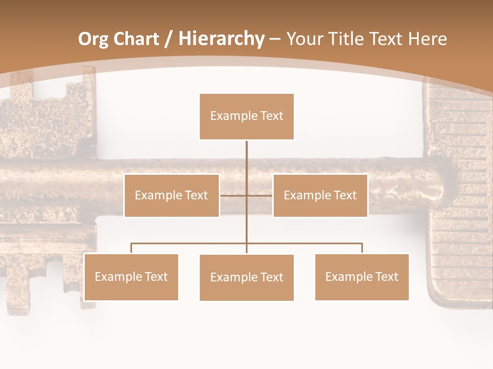 Monochrome Blank Striped PowerPoint Template