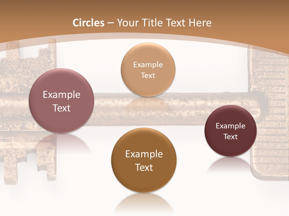 Monochrome Blank Striped PowerPoint Template