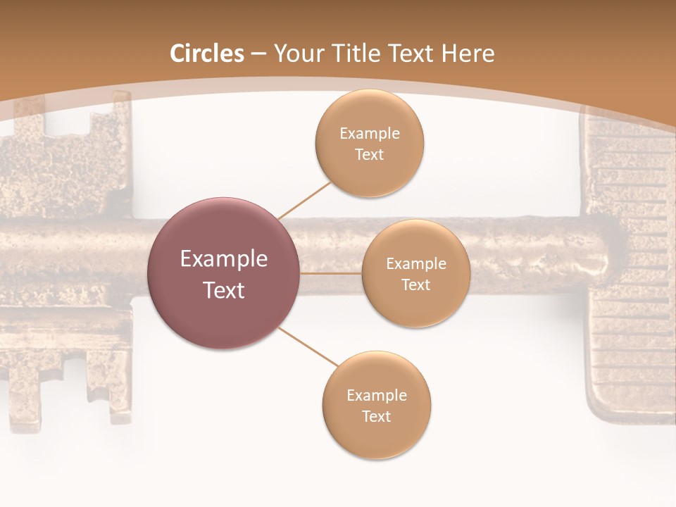 Monochrome Blank Striped PowerPoint Template