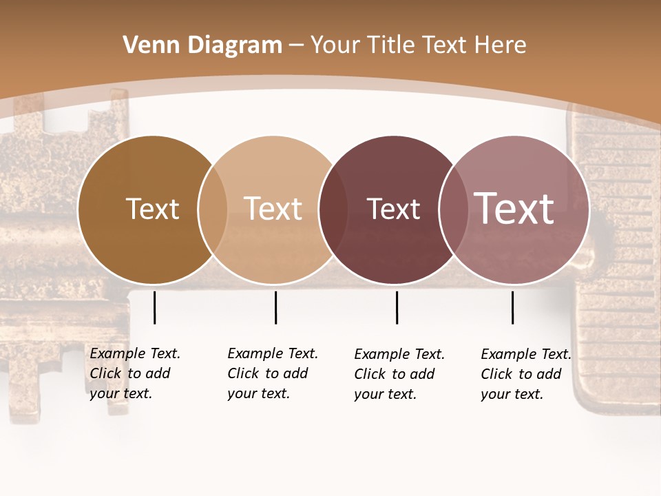 Monochrome Blank Striped PowerPoint Template