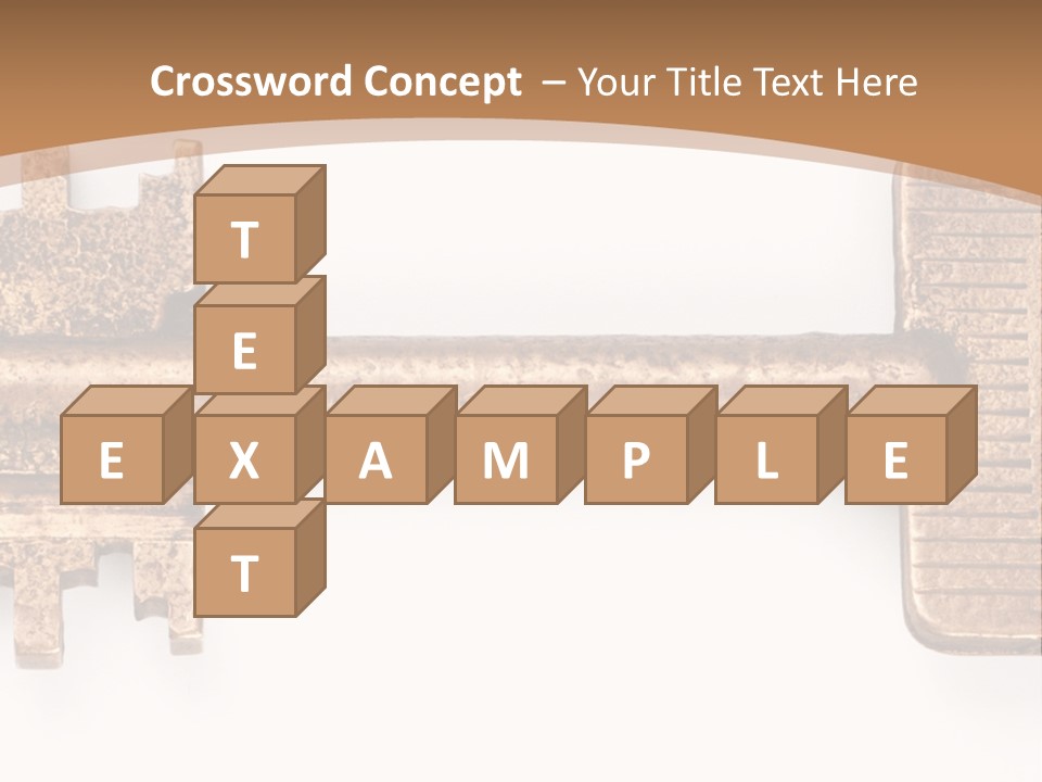 Monochrome Blank Striped PowerPoint Template