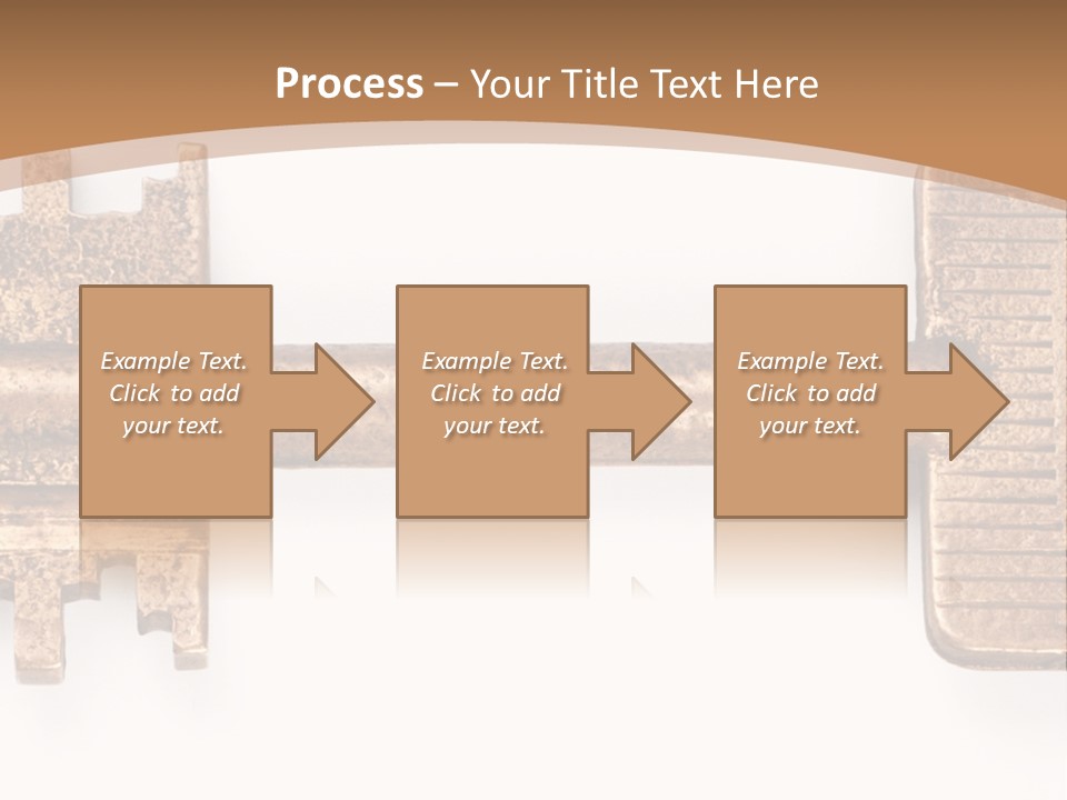 Monochrome Blank Striped PowerPoint Template