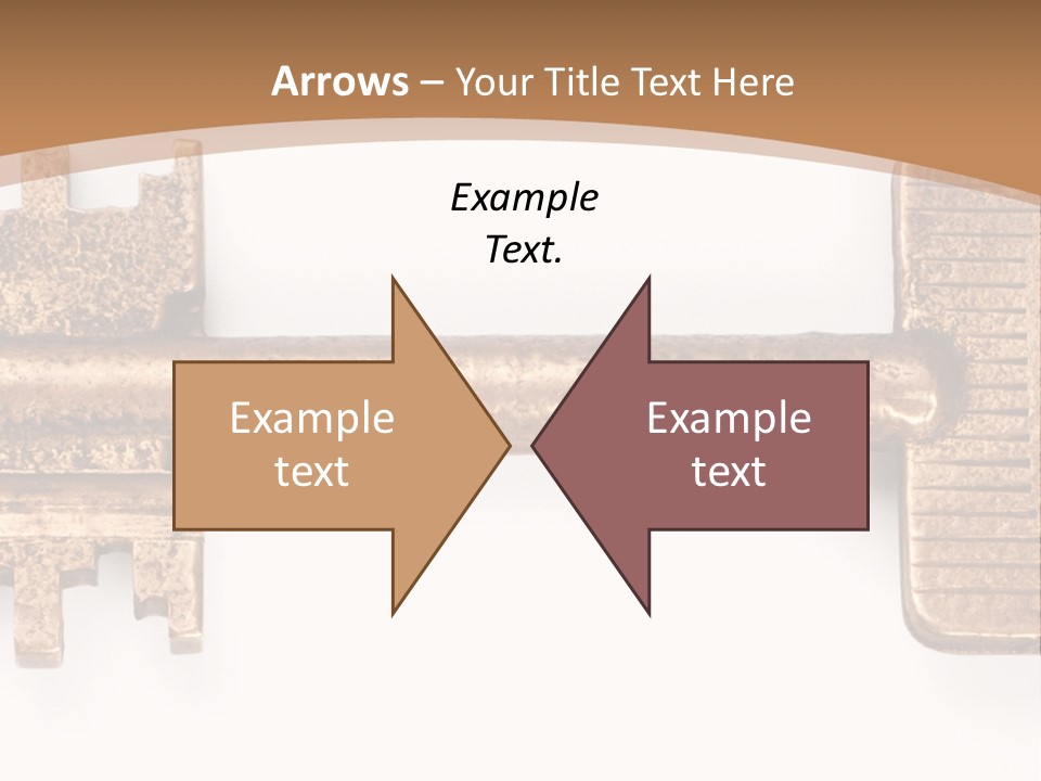 Monochrome Blank Striped PowerPoint Template