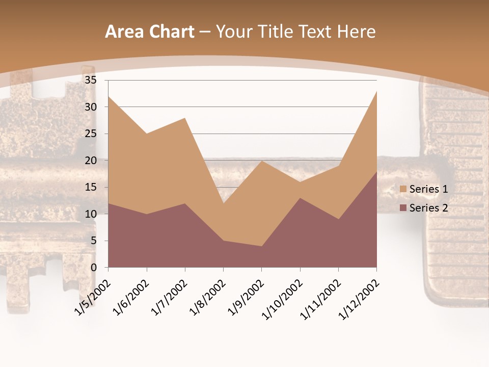 Monochrome Blank Striped PowerPoint Template
