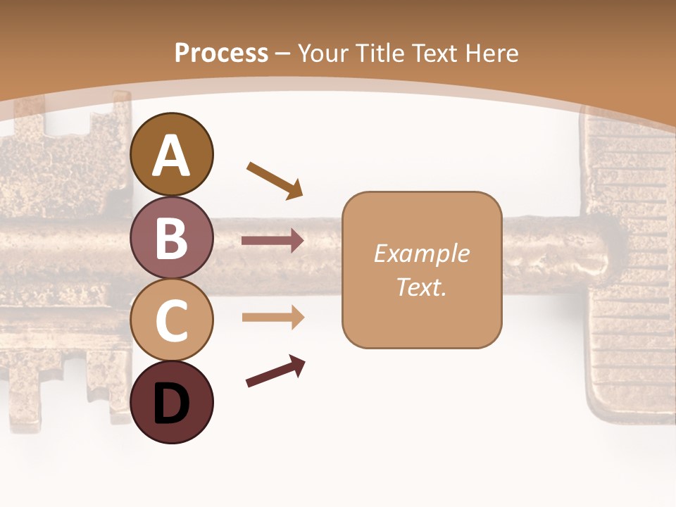 Monochrome Blank Striped PowerPoint Template