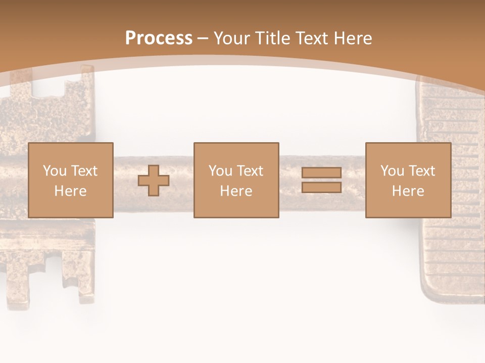 Monochrome Blank Striped PowerPoint Template