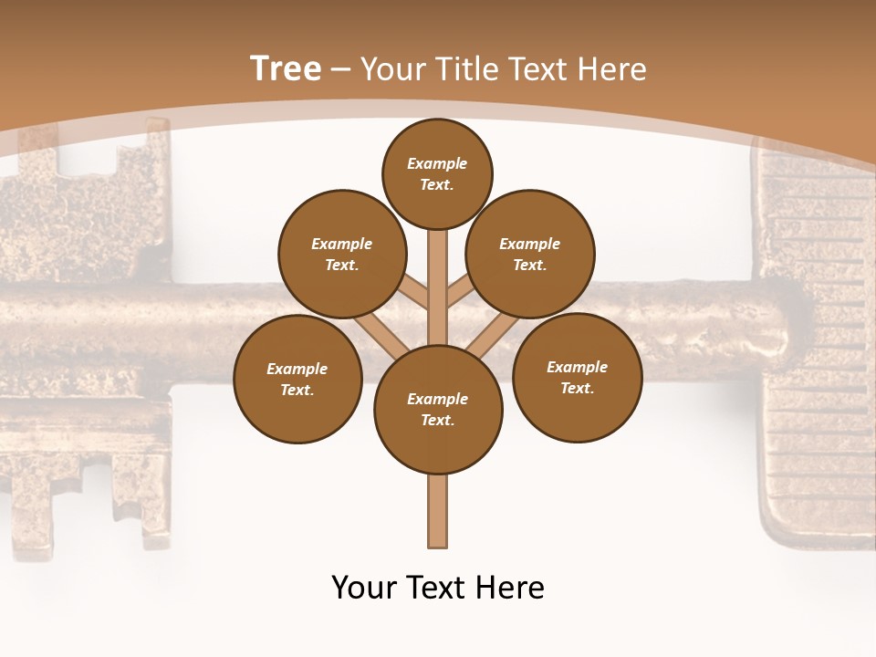 Monochrome Blank Striped PowerPoint Template