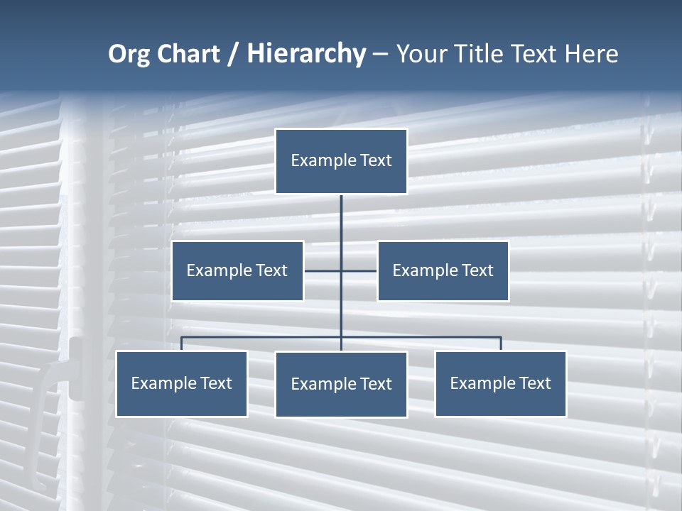 Monochrome Blank Striped PowerPoint Template