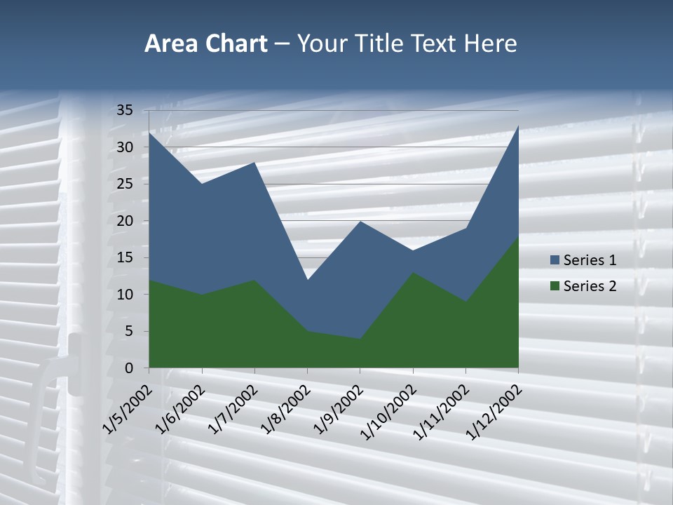 Monochrome Blank Striped PowerPoint Template
