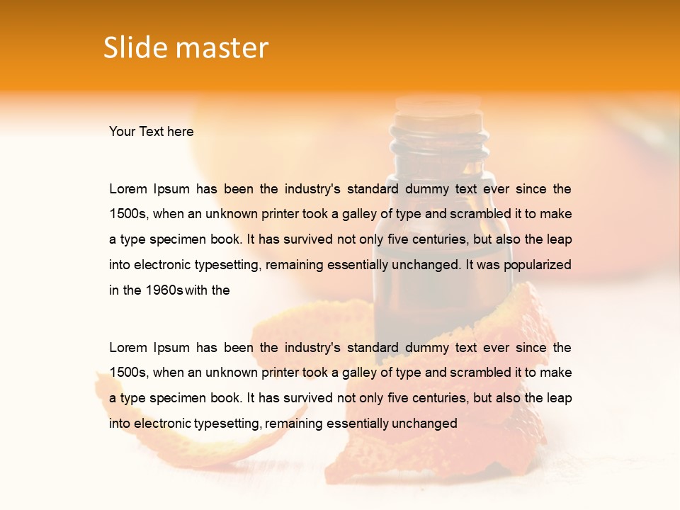 Herbal Perfume Aromatherapy PowerPoint Template