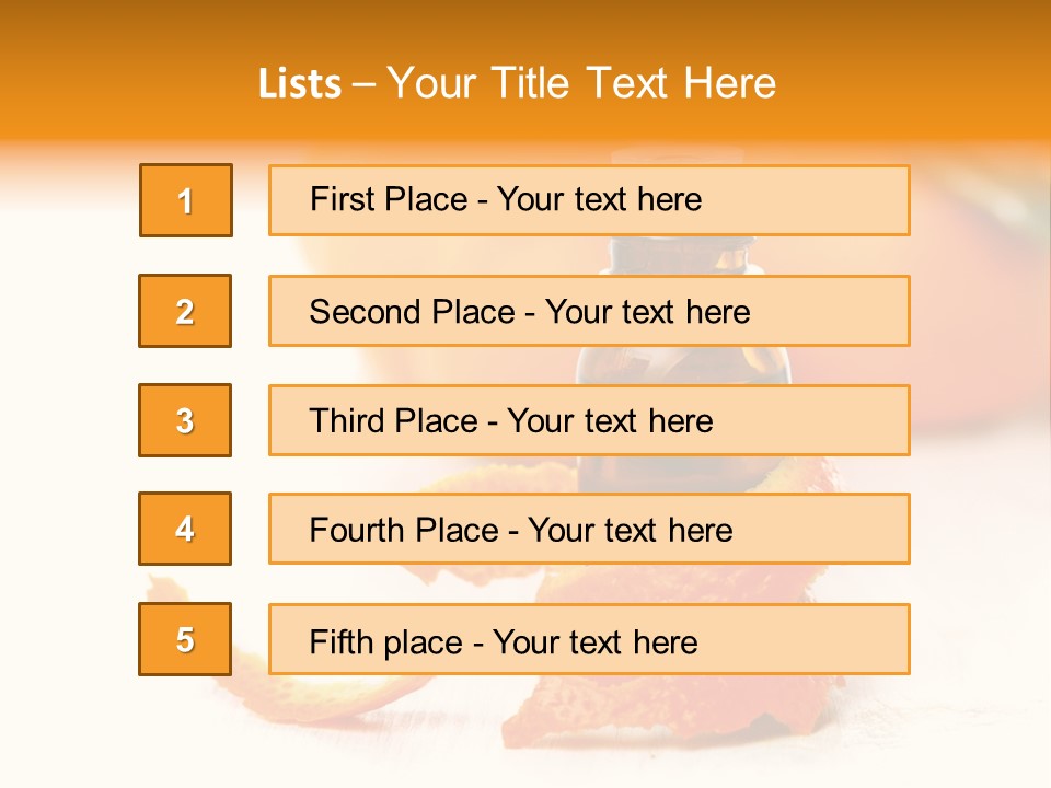 Herbal Perfume Aromatherapy PowerPoint Template