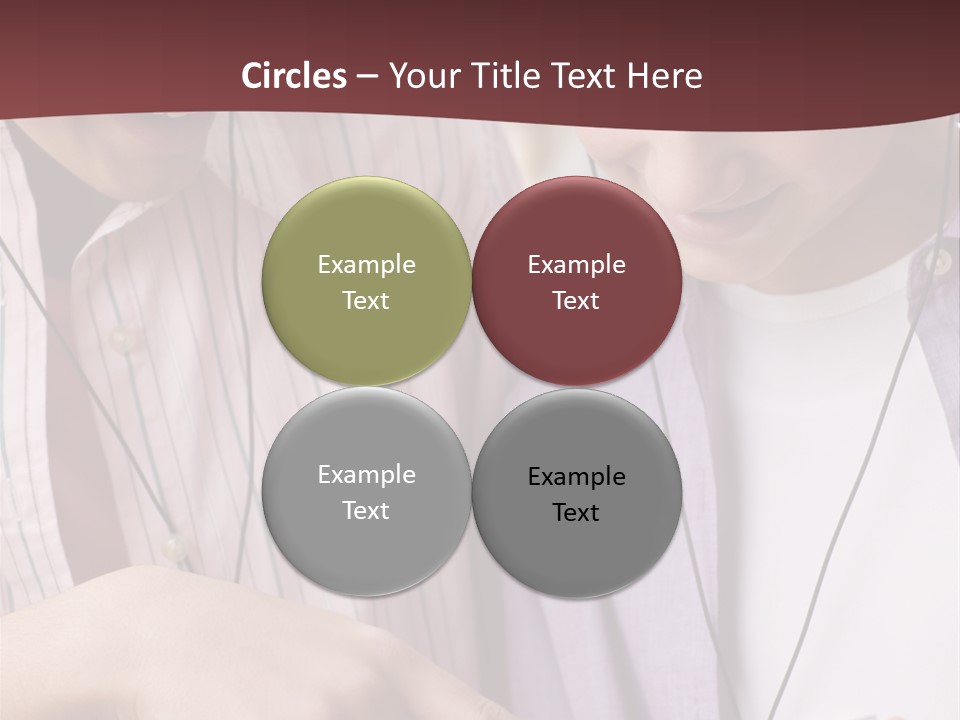 Ears Channel Monitor PowerPoint Template