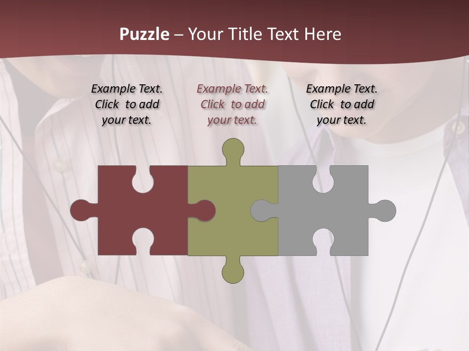 Ears Channel Monitor PowerPoint Template