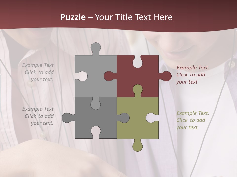 Ears Channel Monitor PowerPoint Template