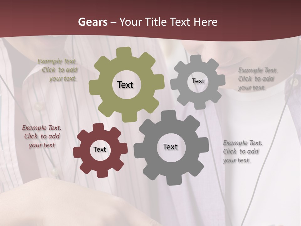 Ears Channel Monitor PowerPoint Template